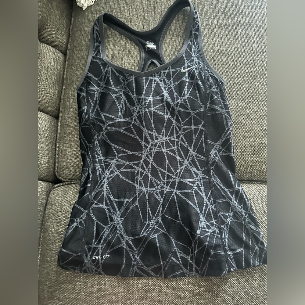 Nike Tank (Dri-fit) with built in Shelf bra (Medium)